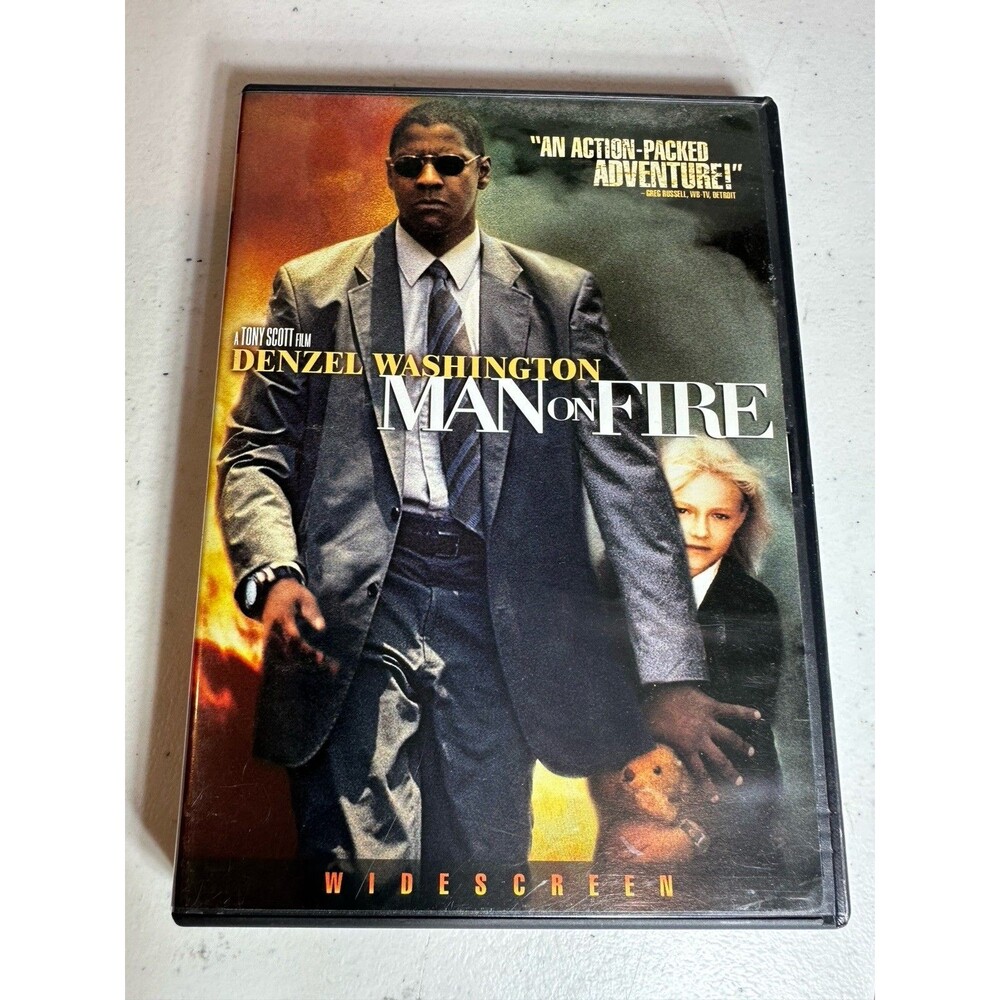Man on Fire DVD Denzel Washington Dakota Fanning Action Thriller 2004